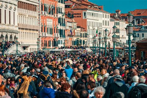 Crowded Street Italy