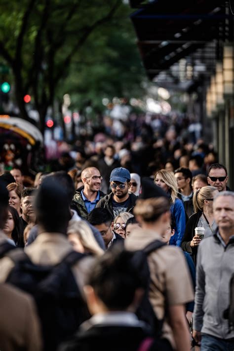 Crowded Street Photography