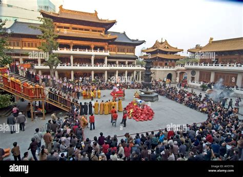 Crowded Temple China