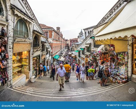 Crowded streets Italy