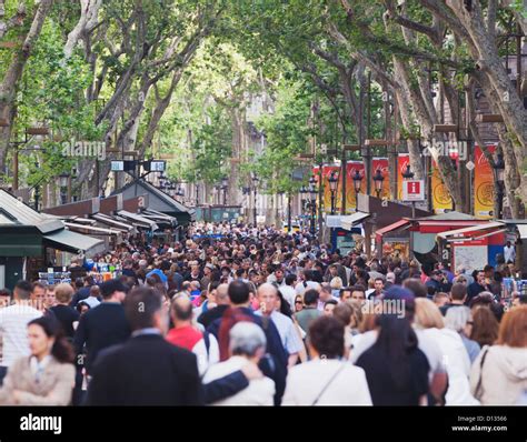 Crowds Barcelona