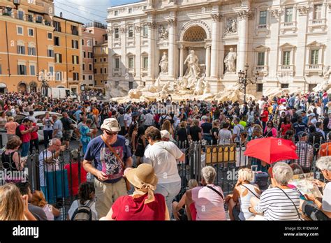 Crowds at Tourist Attraction
