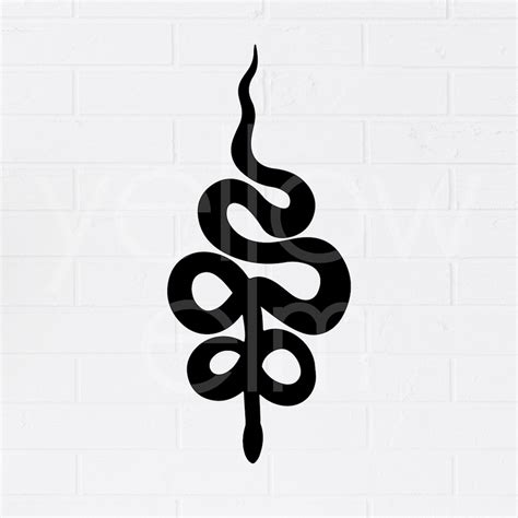 Crowley Snake Tattoo