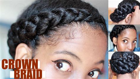 Crown Braid Natural Hair Styles