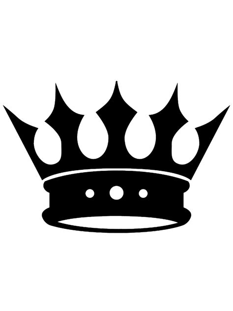 Crown Stencil Printable