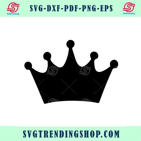 Unleash Your Creative Genius with Our Crown SVG Freebies: Crowning Glory for Your Design Projects!