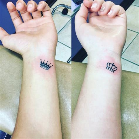 tattoo wrist crown Tatuajes Pinterest