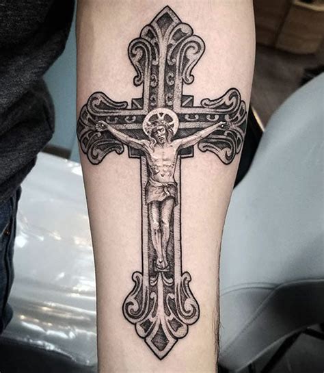 Crucifix Cross Tattoo