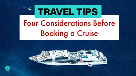 Cruise Booking Considerations