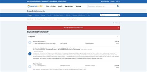Cruise Critic Forum