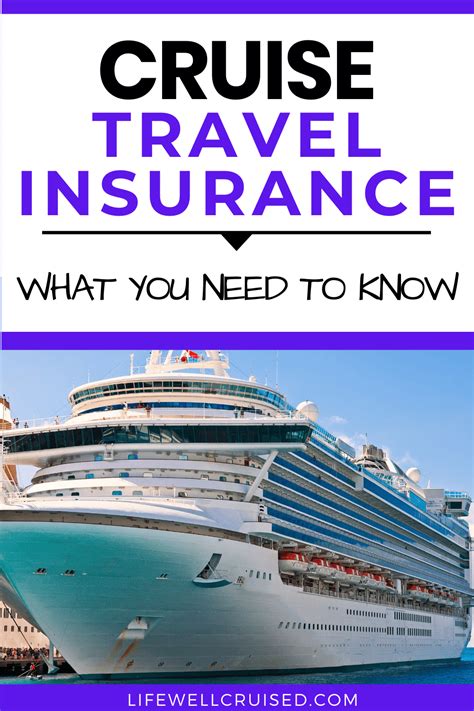 Cruise Travel Insurance policy