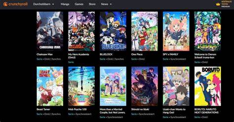 Crunchyroll anime streaming