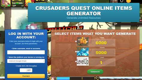 Crusaders Quest Generator Hack ToolCheat Unlimited Jewels and Gold