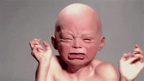 Crying Baby Creepy Gif