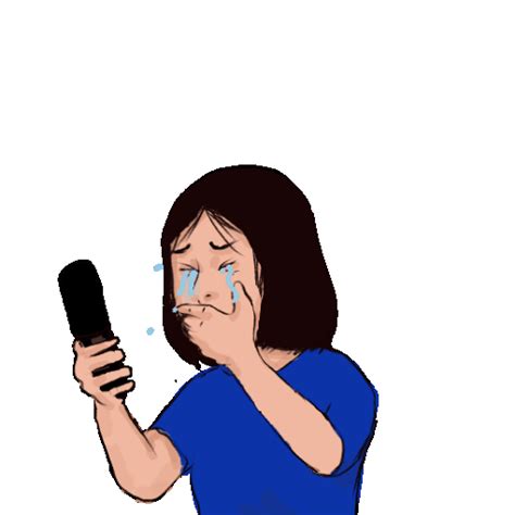 Crying Lady Animated Gif
