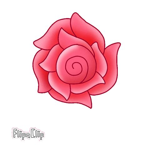 Crying Rose Animated Gif
