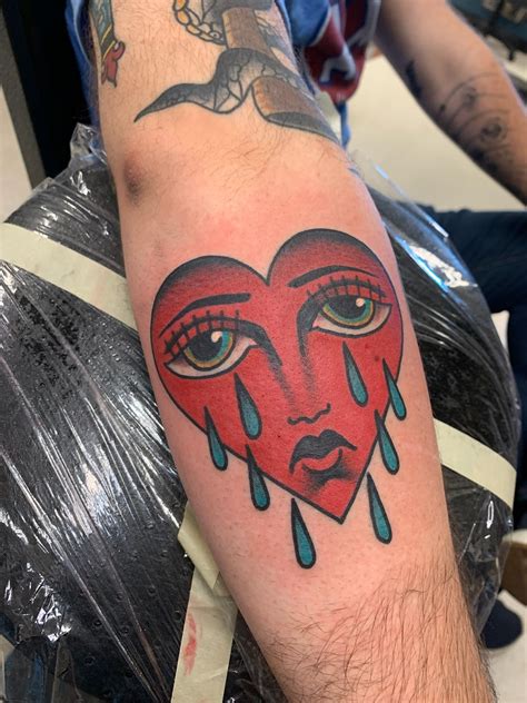 Crying Eyes Eye tattoo, Crying eyes, Girl arm tattoos