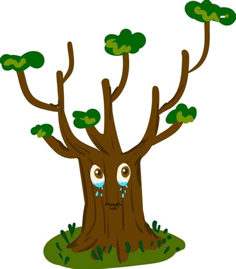 Crying Tree Animated Gif