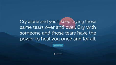 Crying Alone Quotes Image