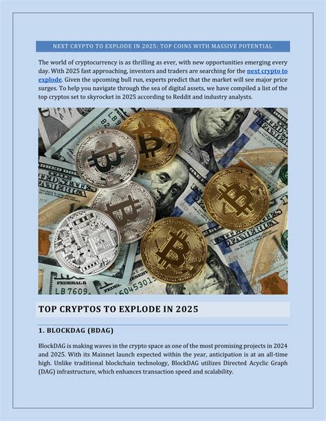 Crypto Coins That Will Explode In 2025