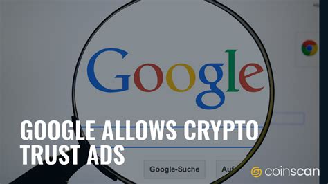 Cryptocurrency ads on Google