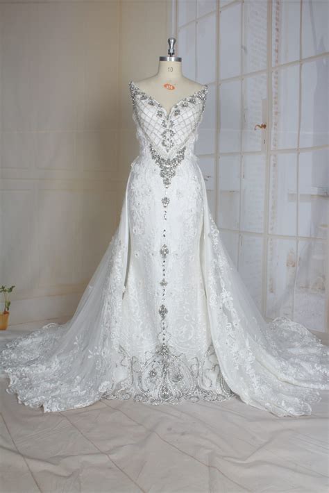 Crystal Beaded Wedding Dresses