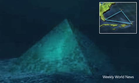 Crystal Pyramid in the Bermuda Triangle