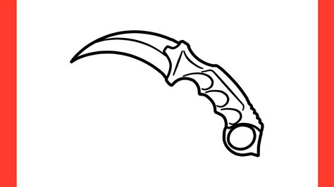 Csgo Knife Drawing
