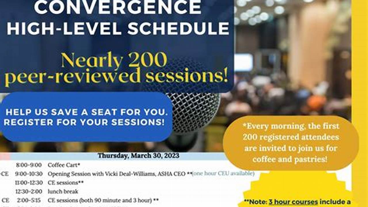 Csha Spring 2025 Conference Schedule