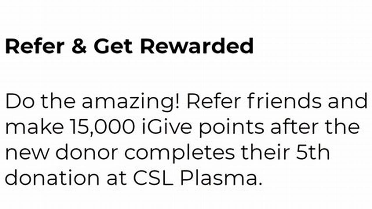 Csl Plasma Promotion Code January 2024