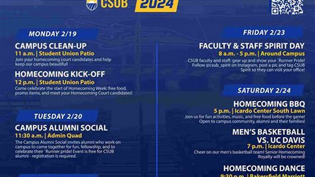 Csub Spring 2024 Calendar