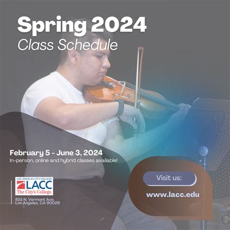 Csueb Spring 2024 Class Schedule