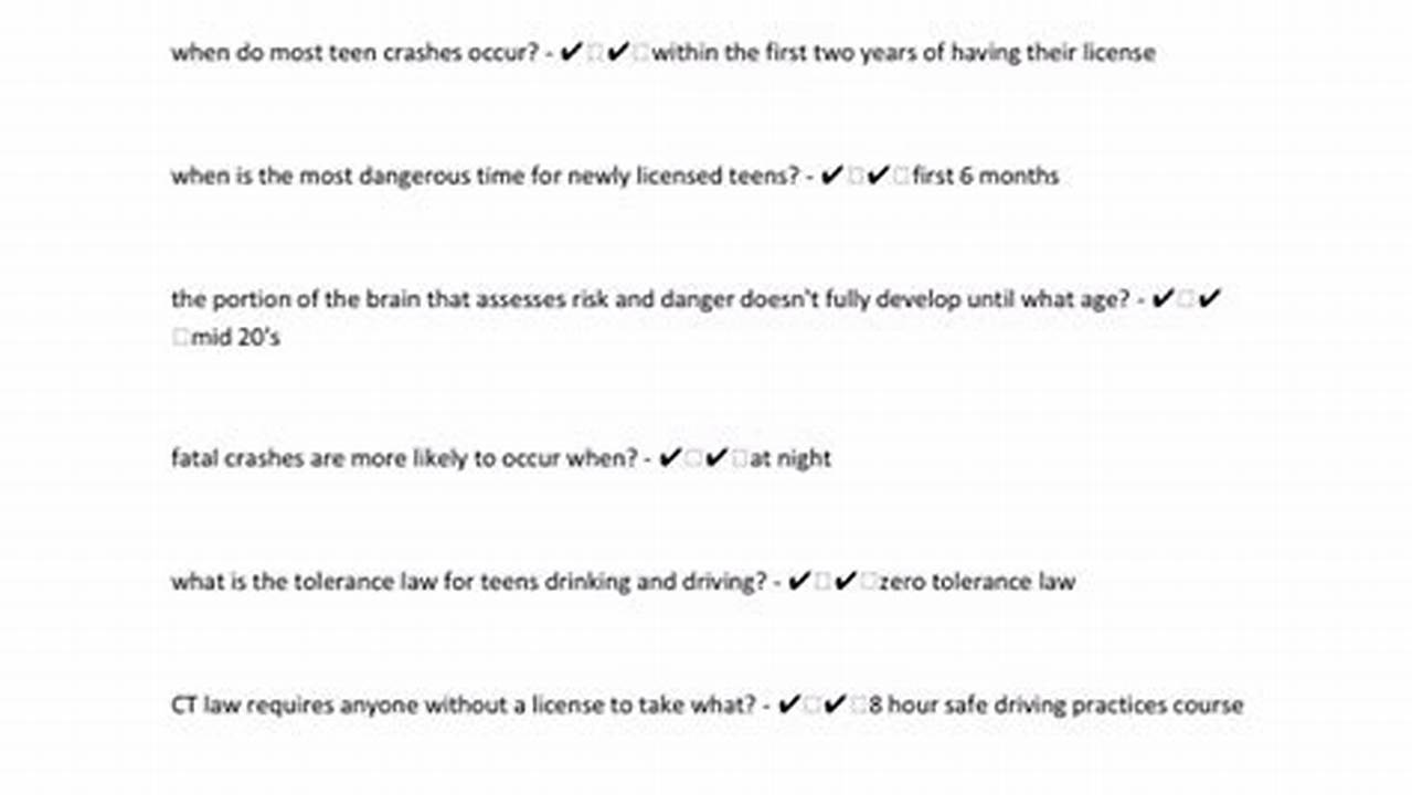 Ct Driver'S Manual 2024