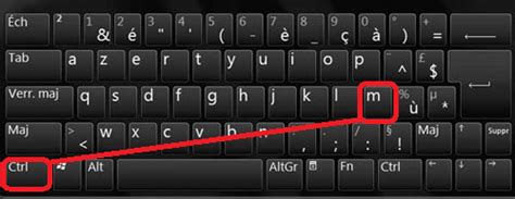 Ctrl + M on Windows Programs: