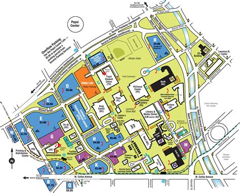 Cu Denver Campus Map