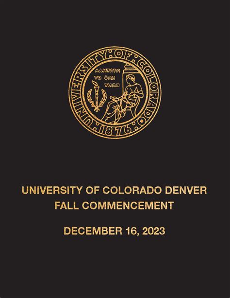 Cu Denver Fall 2017 Course Catalog