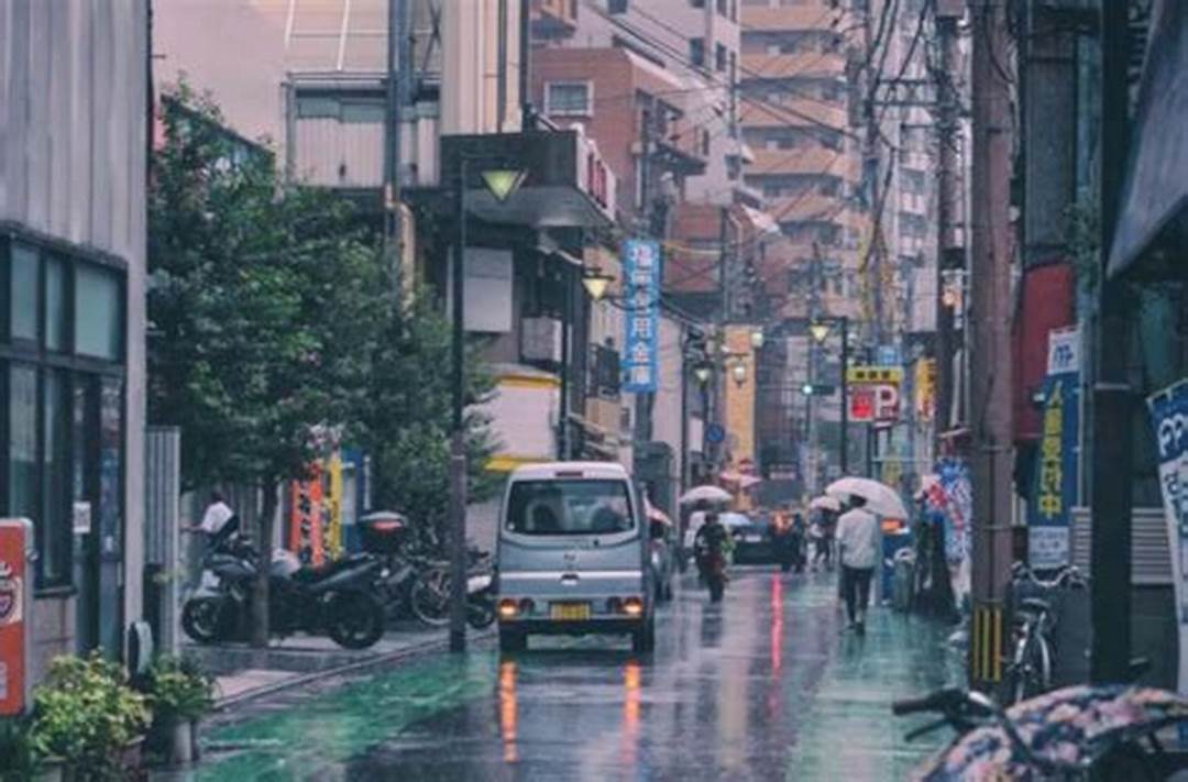 Cuaca dan Curah Hujan Musim Hujan di Jepang