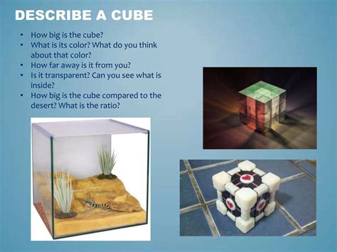 Cube Personality Test Desert