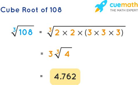 Cube Root Of 108