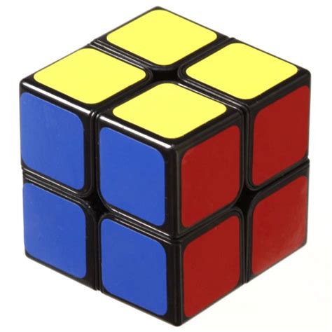 Cubos De Rubik 2x2 Cube de Vitesse Magique 2x2 2x2x2 Speed Cube Magic Cube Fibre de Carbone  Autocollant Cadeau de Vacances pour Enfants Adultes Noir : Amazon.fr: Jeux  et Jouets