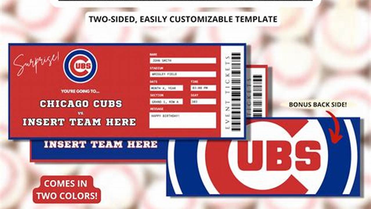 Cubs Spring Training 2025 Tickets