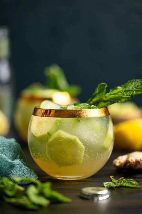 Cucumber Punch Ginger Ale