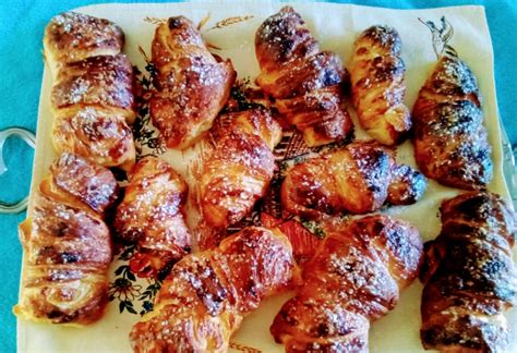 Cuisson croissants farcis