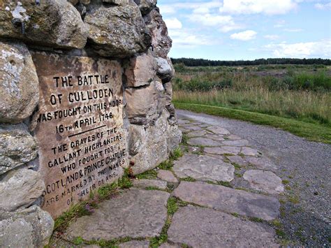 Culloden Battlefield memorial