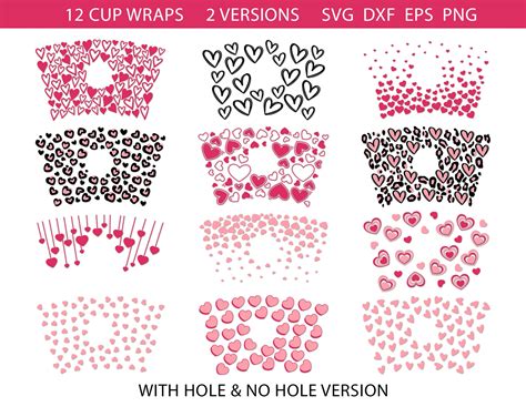 Cup Wraps with a Twist: Explore the Versatility of SVG Designs