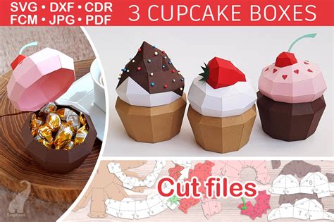 Download Cupcake Bundle Files For Crafts