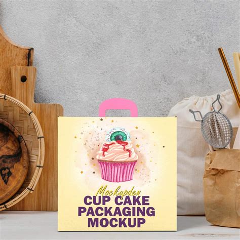 Download Cupcake Bundle Files Free PSD Mockups