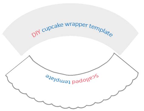 Cupcake Liner Template