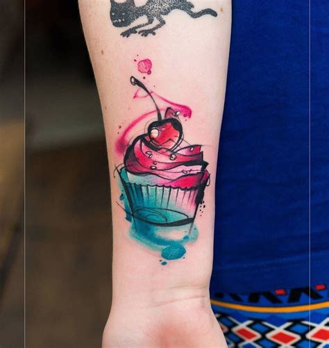 Cupcake tattoo Cupcake tattoos, Tattoos, Traditional tattoo