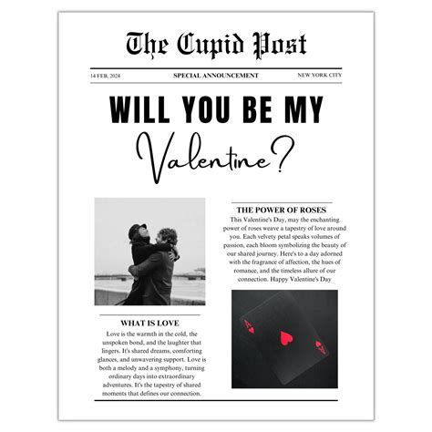 Cupid Post Newspaper Template